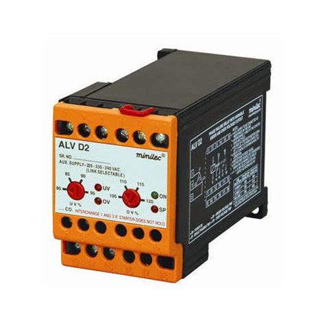 MINILEC ALV D2 PHASE FAILURE RELAY 415 VAC : Amazon.in: Industrial ...