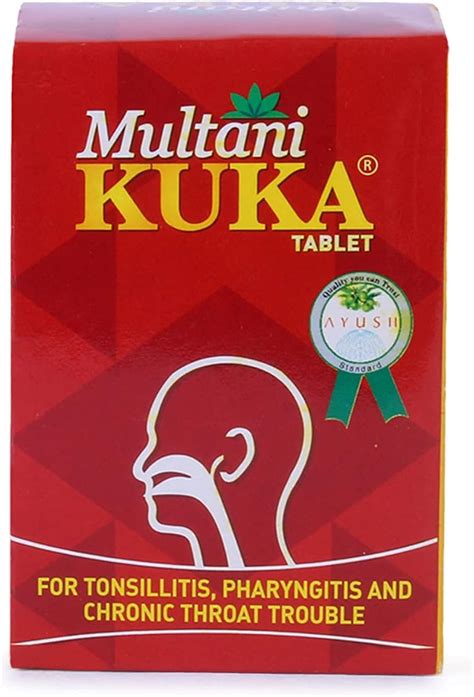 Buy A M D Multani Kuka Tablet | Useful in Tonsillitis, Pharyngitis ...