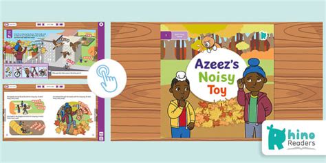 Level 1 Unit 1 Reading Scheme Book: Azeez's Noisy Toy