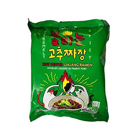 Samyang Hot Pepper Jjajang Ramen (Extremely Spicy) - 136G | Noodles ...