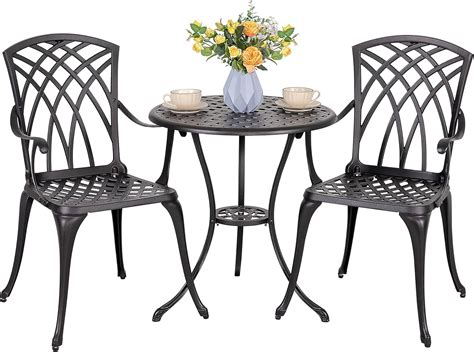 NUU GARDEN Patio Bistro Set Review - Patio Furniture Explorer