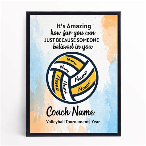 Cute Volleyball Posters
