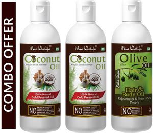 Mia Khalifa 100 % Pure Coconut Oil, Natural Kerala Cold Pressed Oil for ...