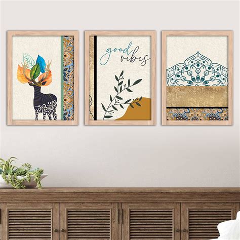Kotart Wood Paintings Modern Art Wall Painting For Living Room Bedroom ...