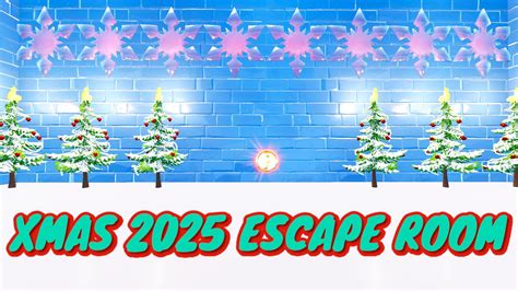 XMAS 2025 ESCAPE ROOM - Fortnite Creative Map Code - Dropnite
