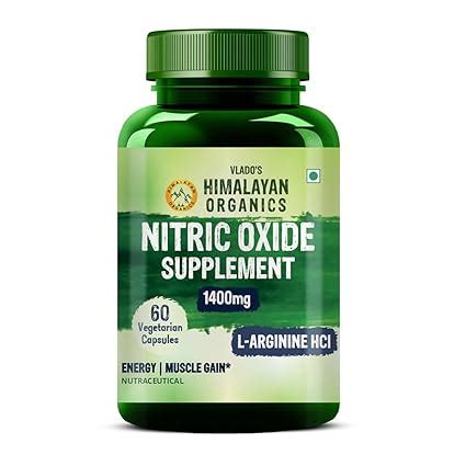 Vlado's Himalayan Organics Nitric Oxide Supplement with L-Arginine