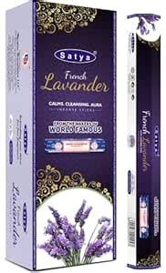 French Lavender Incense Sticks Pack of 6 : Amazon.in: Home & Kitchen
