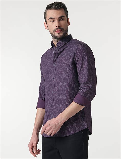 Buy Cotton Rich Button Down Collar Shirt at Marks & Spencer