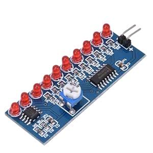 Water Flowing LED, 2 Pcs NE555+CD4017 LED Chaser Water Flowing Light ...