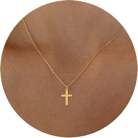 Buy Tewiky 18k Gold/Silver Plated Simple Evil Eye Turquoise Cross ...