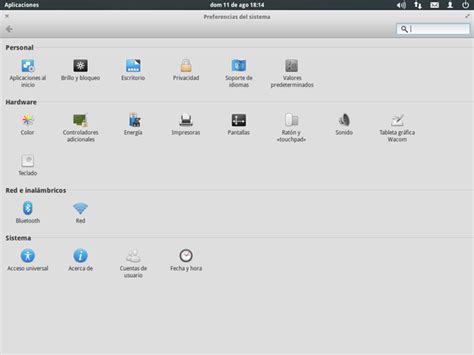 Image result for Panel De Elementary OS