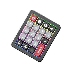 Amazon.in: Buy TISHLED Aluminum Mechanical Numpad Programmable Macro ...