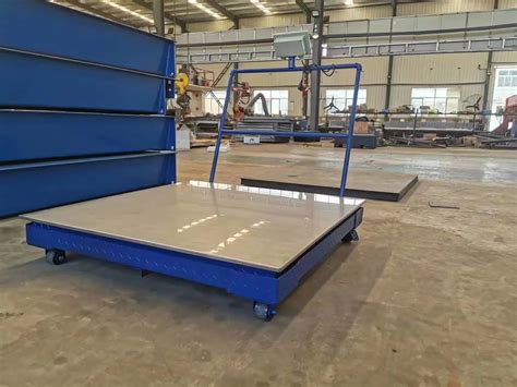 1.2X1.2m Weighing 2000kg 3ton Platform Floor Pallet Scale - China Weighing Scale and Platform Scale