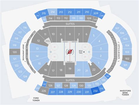 Prudential Center Seating Chart + Rows, Seat Numbers and Club Seats Info