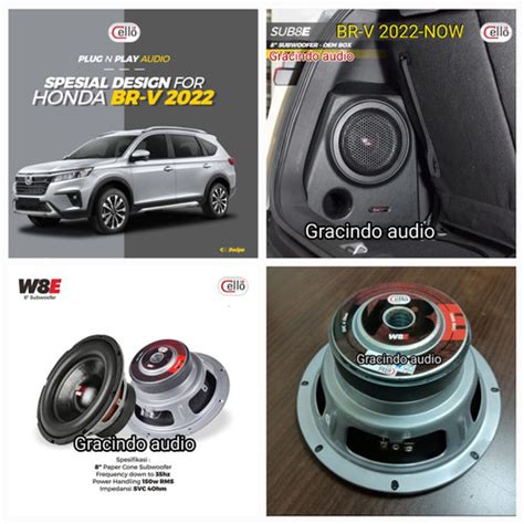 Jual Subwoofer Cello W8E Pasive + Box OEM PNP Honda BRV 2022-Now ...