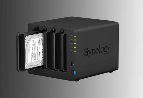 Synology Disk Station DS419slim - NAS-Server 4 Schächte SATA 6Gb/s RAID ...