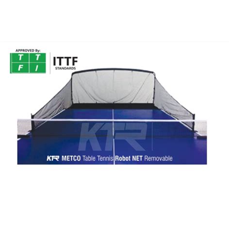 KTR Metco Collecting Ball Net for Table Tennis Robot – World of Table ...