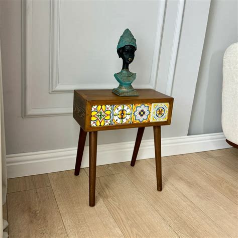 Casa Mexicana Tile Wood Table