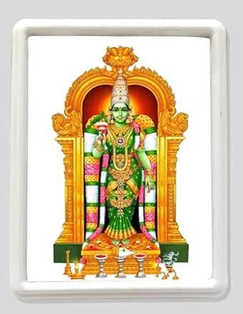 Buy Vils Madurai Goddess Sri Meenakshi Amman Divine Holy Blessing Glow ...