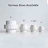 2 Pack 2" PVC Union Coupling Pipe Fitting (Socket x Socket), 2 inch PVC ...