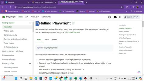 YouTube Playwright Tutorial 的图像结果