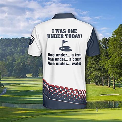I was One Under Today Golf Shirt, Funny Golf Polo Shirt sold by Amélie ...