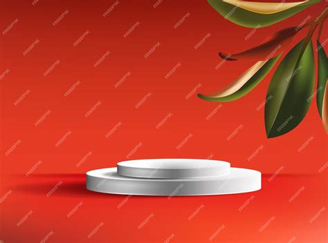Premium Vector | Blank product podium, stand. copy space for cosmetic ...