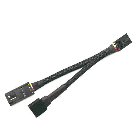 Angitu 10CM for Corsair RGB Fan Hub 3Pin 4Pin Splitter Adapter Cable ...