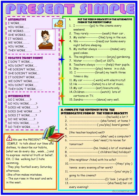 Image result for Present Simple Questions Exercises