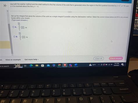 Image result for Shell Washer and Disk Method for Calc