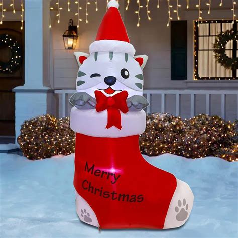 Image result for Christmas Cat Inflatable