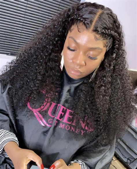 Frontal Curly Wig Hairstyles