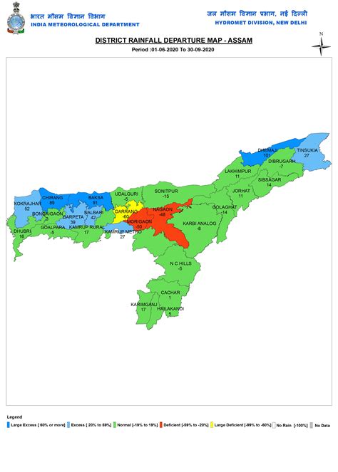 SW Monsoon 2020: District Wise Rainfall – SANDRP