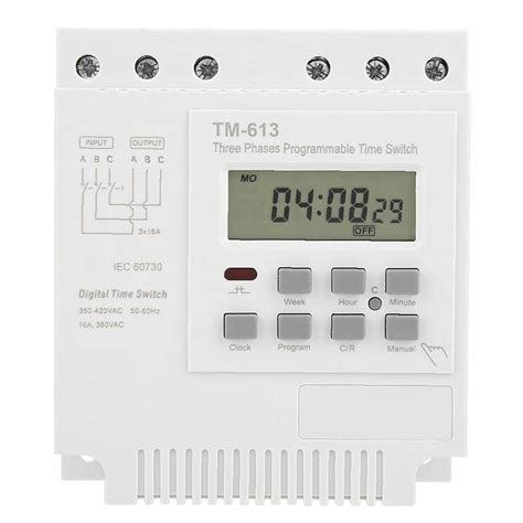 Buy Electronic Relay Time Switch Programmable Digital Timer ...