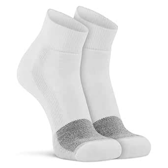Fox River Wick Dry Triathlon Quarter Crew Sock White Large : Amazon.in ...