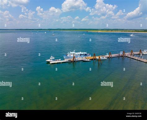 Captain's Fishing Parties cruise ship Captain George aerial view at ...