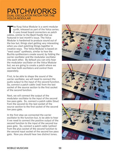 Volca Modular Patches 的图像结果