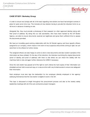 Fillable Online ccsbestpractice org CASE STUDY: Berkeley Group - Best ...