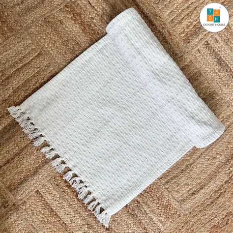 Christmas Themed Cotton Plain Table Runner, Size:50cm x 228cm (20" x 9 ...
