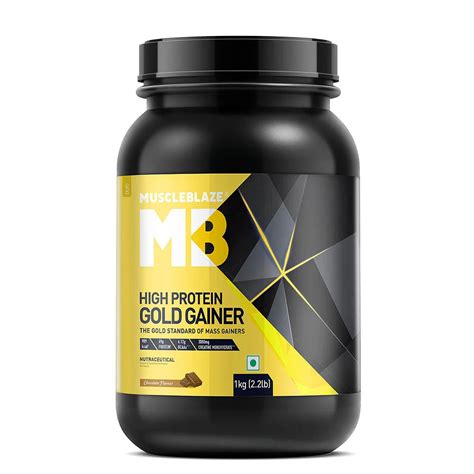 MuscleBlaze High Protein Gold Gainer – Trulives