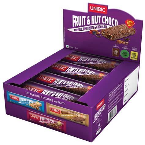 Snack Bar Fruit & Nut Choco 360g – Unibicestore