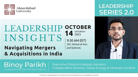 LEADERSHIP INSIGHTS: Navigating Mergers & Acquisitions in India