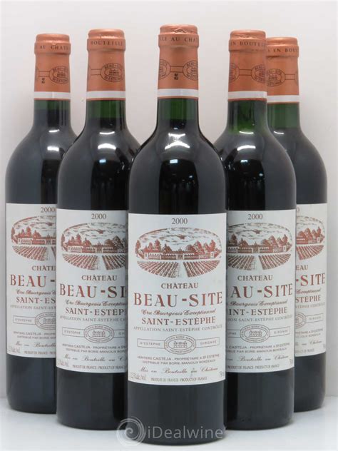 Buy Château Beau Site Cru Bourgeois 2000 (lot: 11002)
