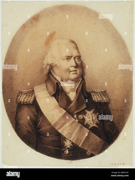 Portrait of King Louis XVIII in 1816. Jean-Baptiste Isabey (1767-1855 ...