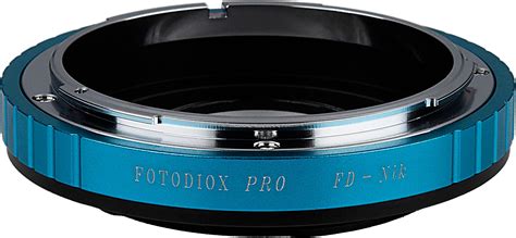 Buy Fotodiox Mount Adapter for Canon FD FL Lens to Nikon Camera Lens ...
