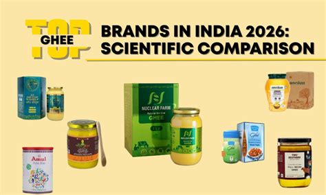 Best Ghee Brand in India 2026: Scientific Comparison – Nuclear Farm