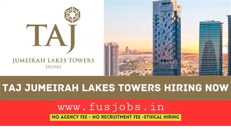 Taj Jumeirah Lakes Towers Dubai: Exciting Career Opportunities for 2026