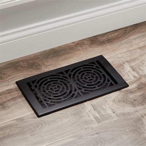 Burrel Brass Floor Register | Signature Hardware