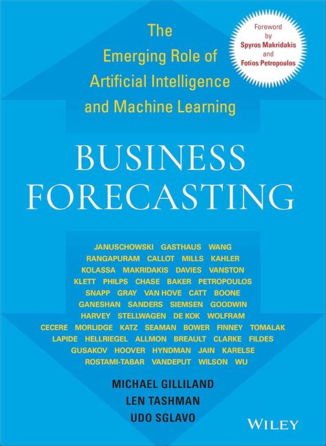 Buy Business Forecasting: The Emerging Role of Artificial Intelligence ...