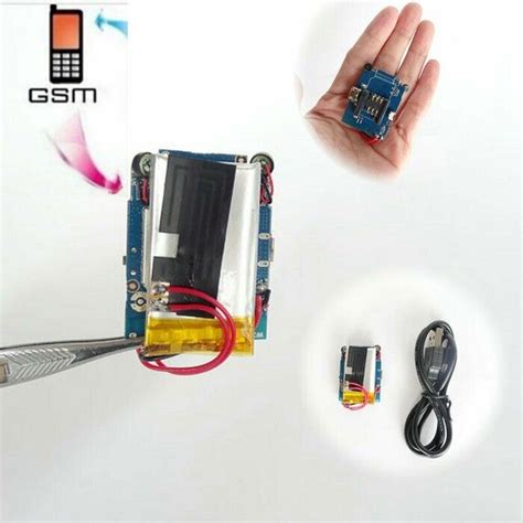 Mini Wireless GSM Sim voice Listening Room Listener | Ubuy India